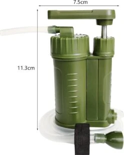 Luxe Water Filter Straw Incl. Waterzak - Complete Set - Waterfilter - Waterfles - Waterzuiveraar - Outdoor Life - Survival - BPA-vrij - Filtert 5000LL -Drinkwater Apparaat Winkel 961x1200