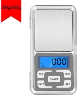 Mini Elektronische Zakgewicht LCD Gram Precisie Digitale Weegschaal Sieraden Schaal 200g X 0.01g -Drinkwater Apparaat Winkel 974x1200