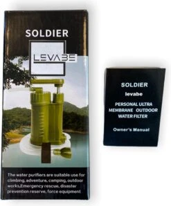 Luxe Water Filter Straw Incl. Waterzak - Complete Set - Waterfilter - Waterfles - Waterzuiveraar - Outdoor Life - Survival - BPA-vrij - Filtert 5000LL -Drinkwater Apparaat Winkel 993x1200