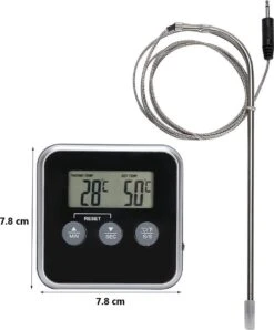 Auctic® DT-1000 - Vleesthermometer – BBQ Accesoires – Oventhermometer – BBQ Thermometer – Kernthermometer 8 Auctic® DT-1000 - Vleesthermometer – BBQ Accesoires – Oventhermometer – BBQ Thermometer – Kernthermometer -Drinkwater Apparaat Winkel 994x1200